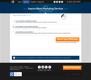 Web Design by AVROM for LBO MARKETING PARTNERS, LLC | Design: #2761562