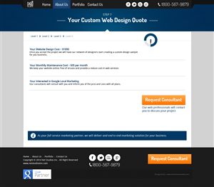 Web Design by AVROM for LBO MARKETING PARTNERS, LLC | Design: #2761569