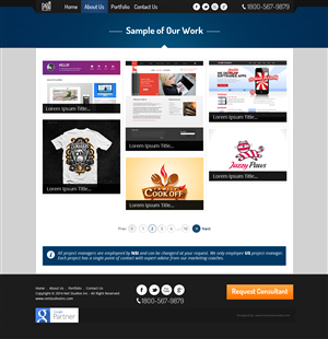Web Design by AVROM for LBO MARKETING PARTNERS, LLC | Design: #2761574