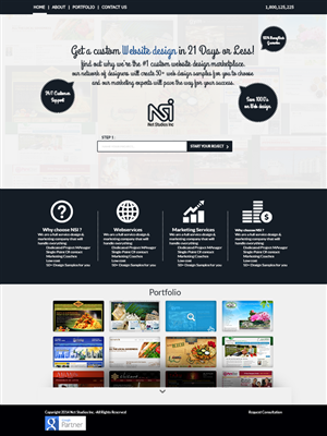Web Design by Attaf Othman for LBO MARKETING PARTNERS, LLC | Design: #2749480
