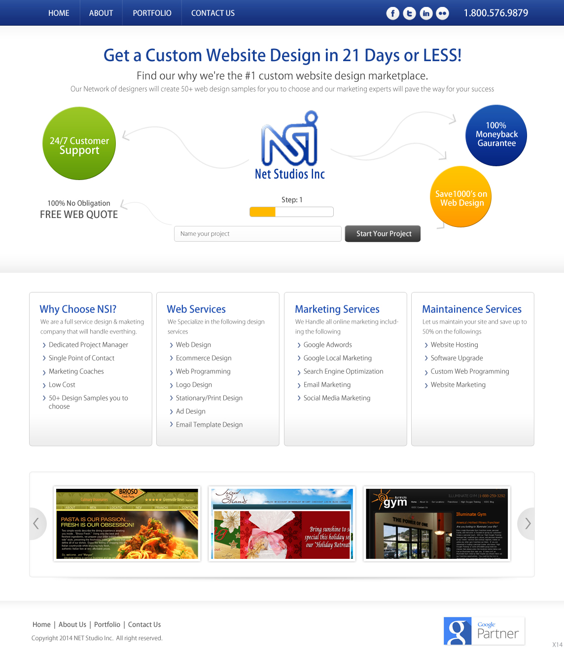 Web Design by pb for LBO MARKETING PARTNERS, LLC | Design #2753466