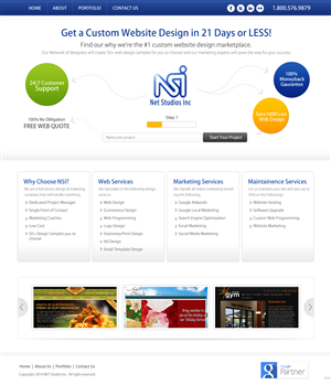 Web Design by pb for LBO MARKETING PARTNERS, LLC | Design: #2753466