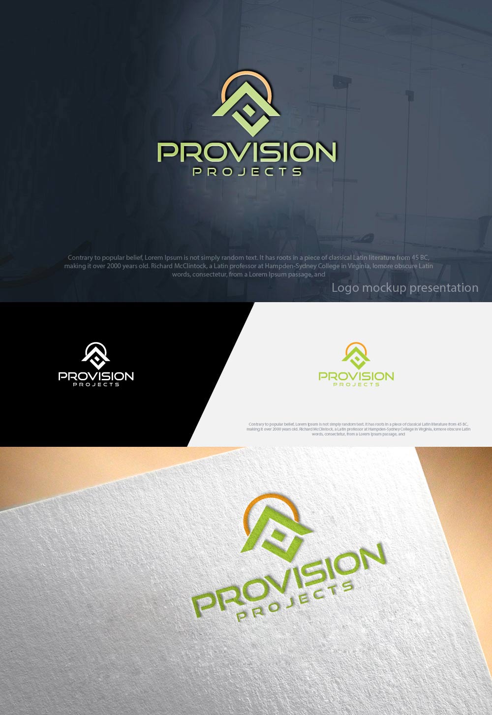 Logo Design by zebronicgraphic for provision projects | Design #17730016