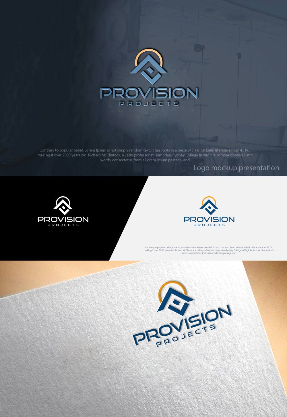 Logo Design by zebronicgraphic for provision projects | Design #17730017