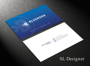 Business Card Design by SL Designer for Bluemoon Interiors Pty Ltd | Design: #17704894