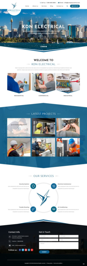 Web Design by pb for KDN ENTERPRISES PTY LTD | Design: #17705550