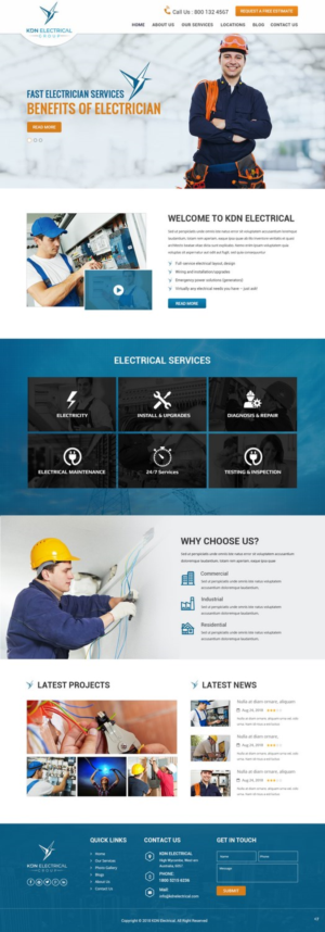 Web Design by pb for KDN ENTERPRISES PTY LTD | Design: #17705552