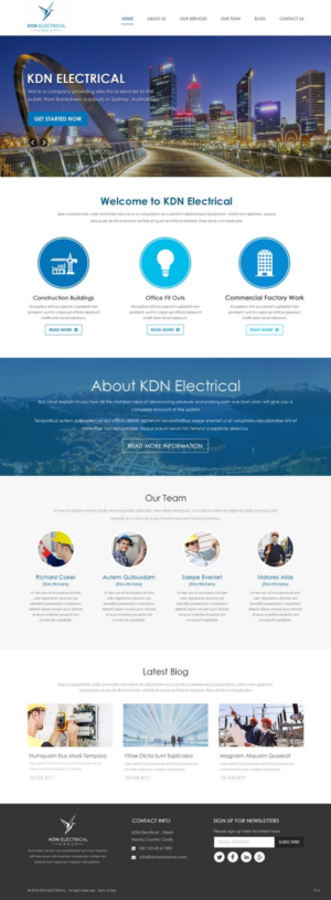 Web Design by pb for KDN ENTERPRISES PTY LTD | Design: #17705557