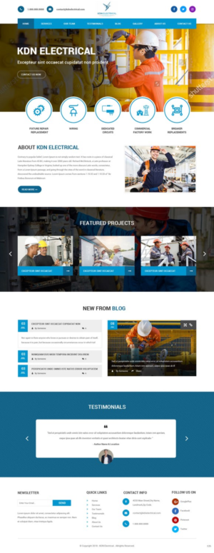 Web Design by pb for KDN ENTERPRISES PTY LTD | Design: #17705559