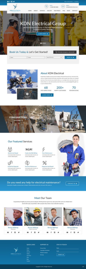 Web Design by pb for KDN ENTERPRISES PTY LTD | Design: #17705560