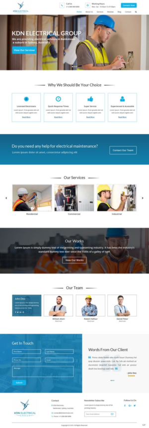 Web Design by pb for KDN ENTERPRISES PTY LTD | Design: #17705562