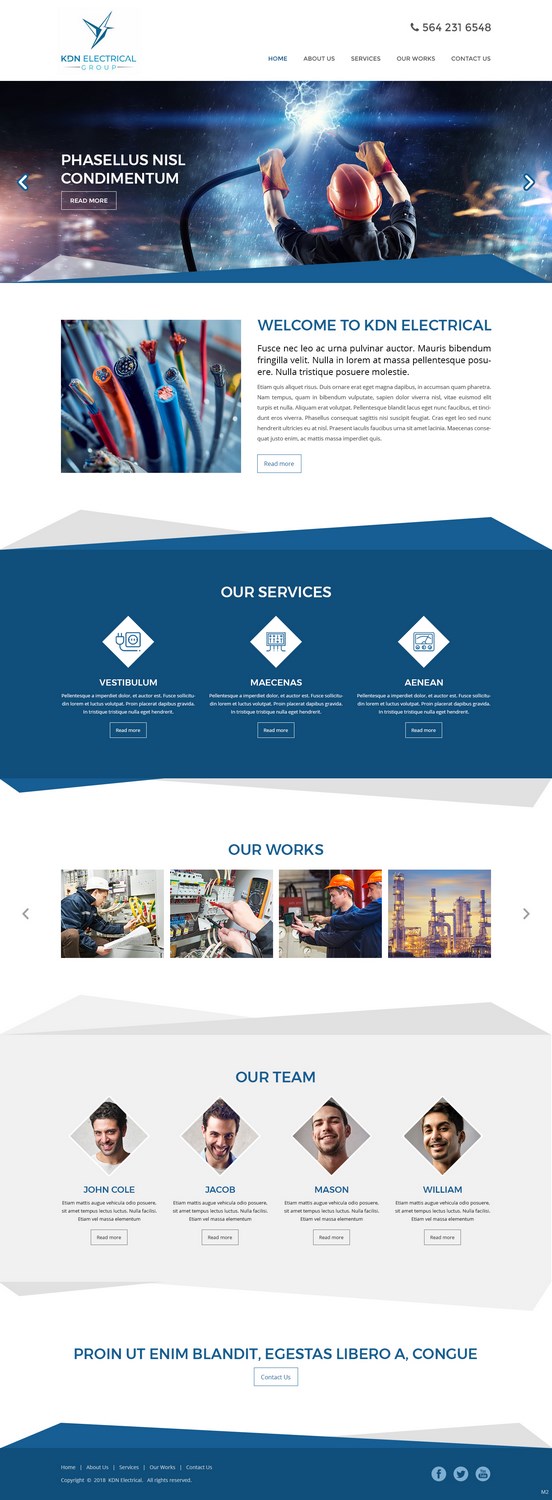 Web Design by pb for KDN ENTERPRISES PTY LTD | Design #17705564