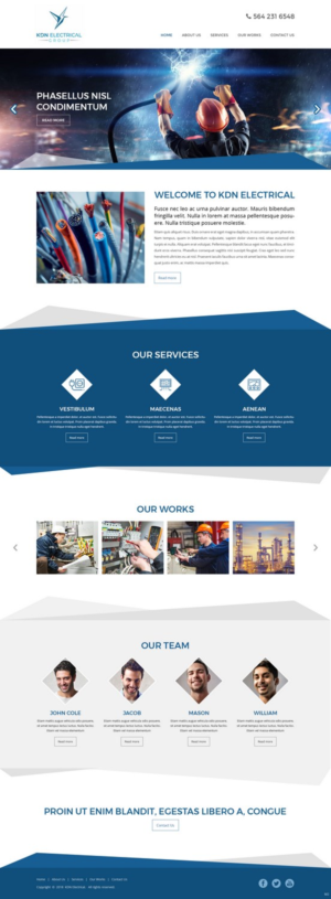 Web Design by pb for KDN ENTERPRISES PTY LTD | Design: #17705564