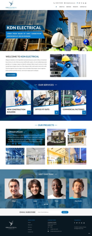 Web Design by pb for KDN ENTERPRISES PTY LTD | Design: #17705565