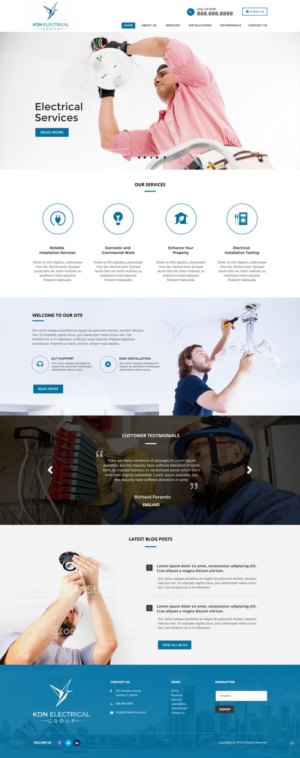 Web Design by pb for KDN ENTERPRISES PTY LTD | Design: #17705568