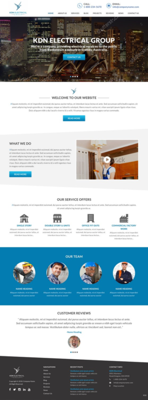 Web Design by pb for KDN ENTERPRISES PTY LTD | Design: #17716664