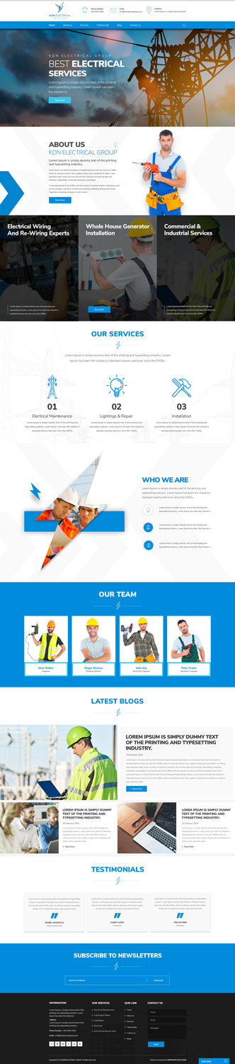 Web Design by Impressive Sol for KDN ENTERPRISES PTY LTD | Design #17763982