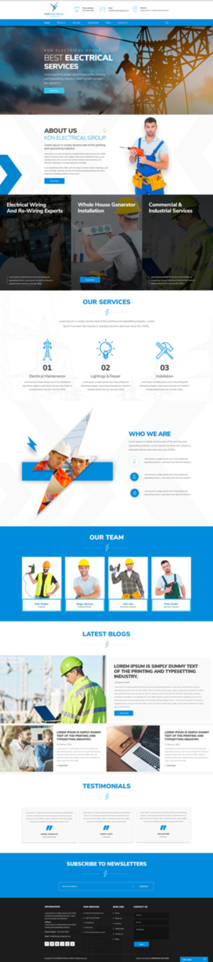 Web Design by Black Stallions Impressive Solutions for KDN ENTERPRISES PTY LTD | Design #17763982