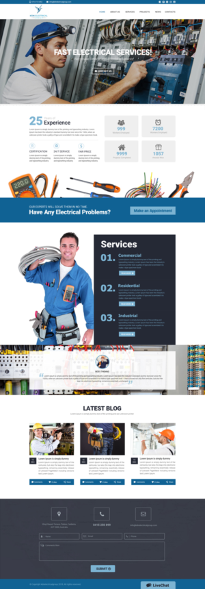 Web Design by Dream Logo Design for KDN ENTERPRISES PTY LTD | Design #17734342