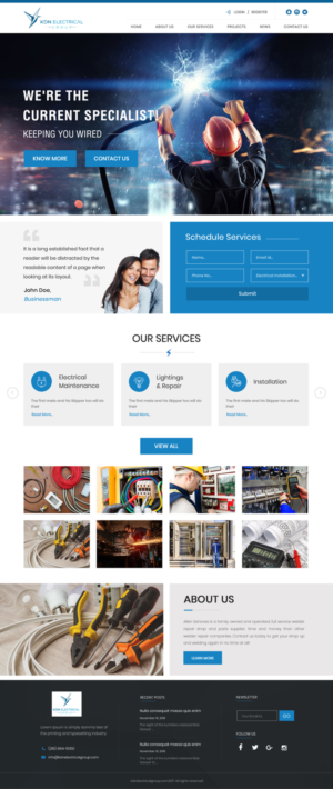 Web Design by Dream Logo Design for KDN ENTERPRISES PTY LTD | Design: #17734347