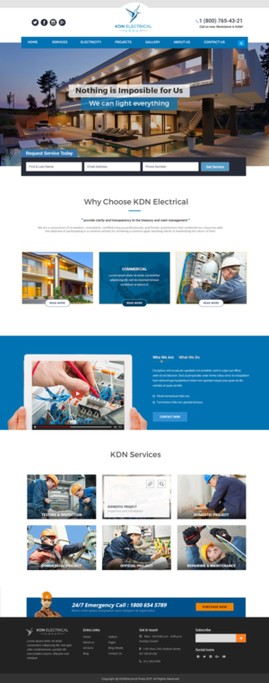 Web Design by Xclusive Designers for KDN ENTERPRISES PTY LTD | Design #17807008