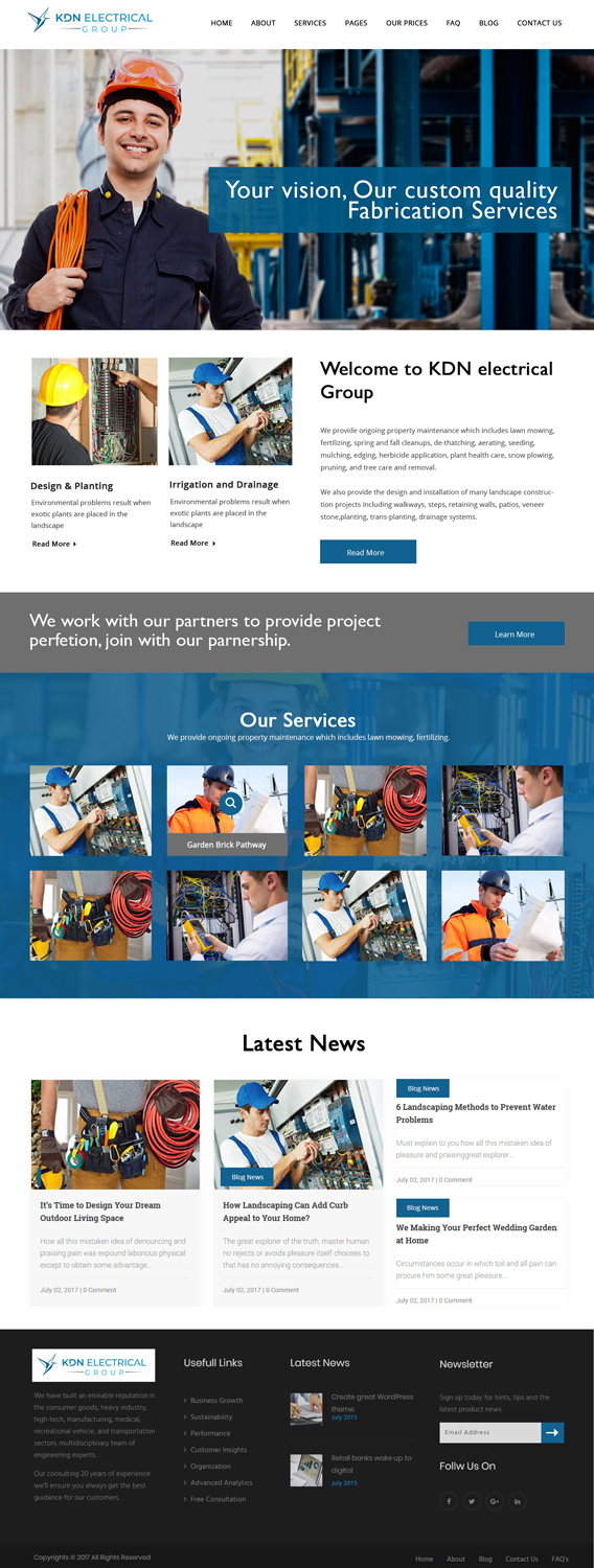 Web Design by Xclusive Designers for KDN ENTERPRISES PTY LTD | Design #17808336