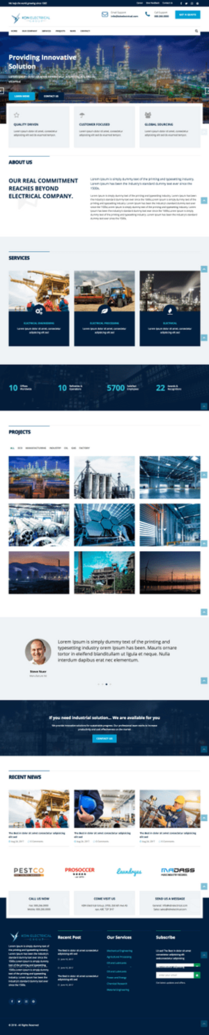 Web Design by abhishukla1987 for KDN ENTERPRISES PTY LTD | Design: #17835676
