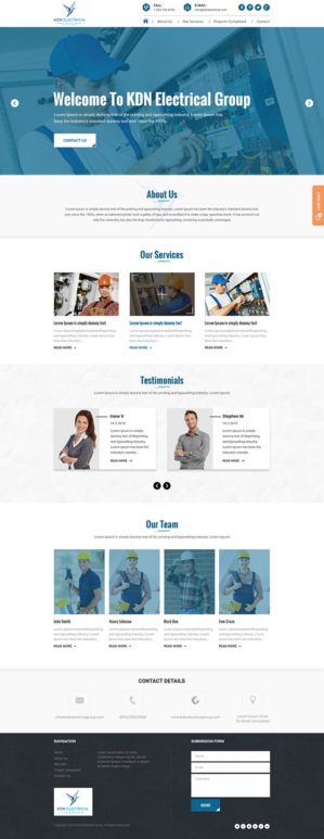 Web Design by PiXthemes for KDN ENTERPRISES PTY LTD | Design: #17815226