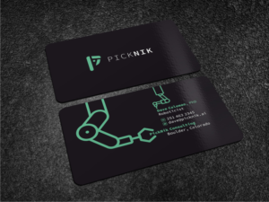 Robotic startup business cards | Diseño de Tarjeta de Presentación por Atvento Graphics
