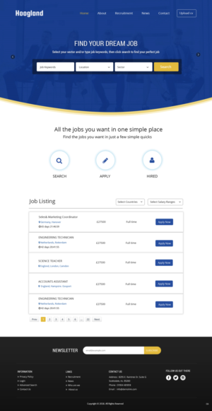 Diseño Web por pb para este proyecto | Diseño: #17748933