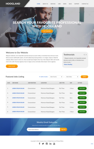 Diseño Web por pb para este proyecto | Diseño: #17748936