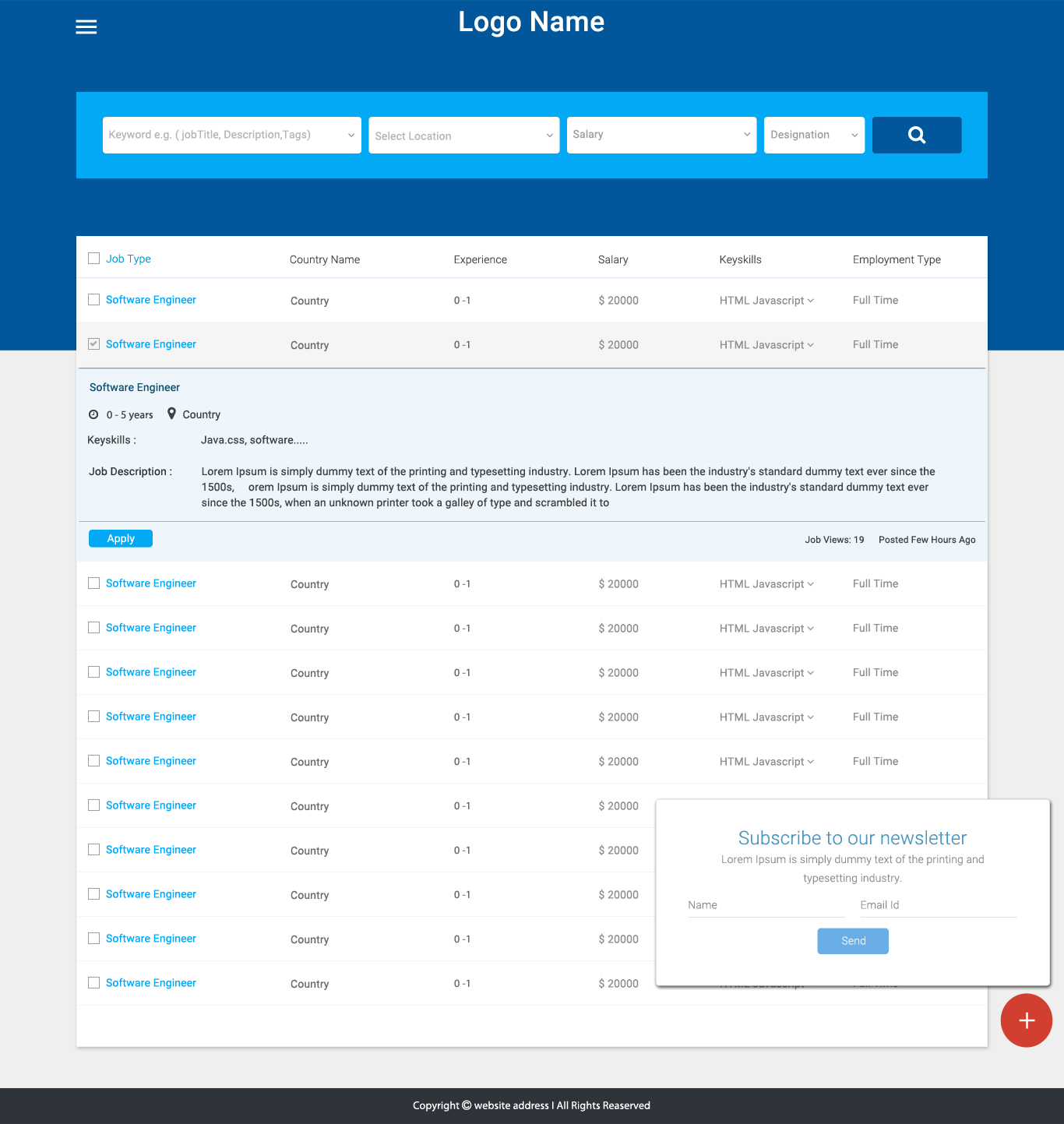 Web Design by Sujit Banerjee for this project | Design #17737654