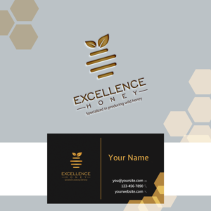 Logo Design by vIctor for Excellence Honey | Design #17706624