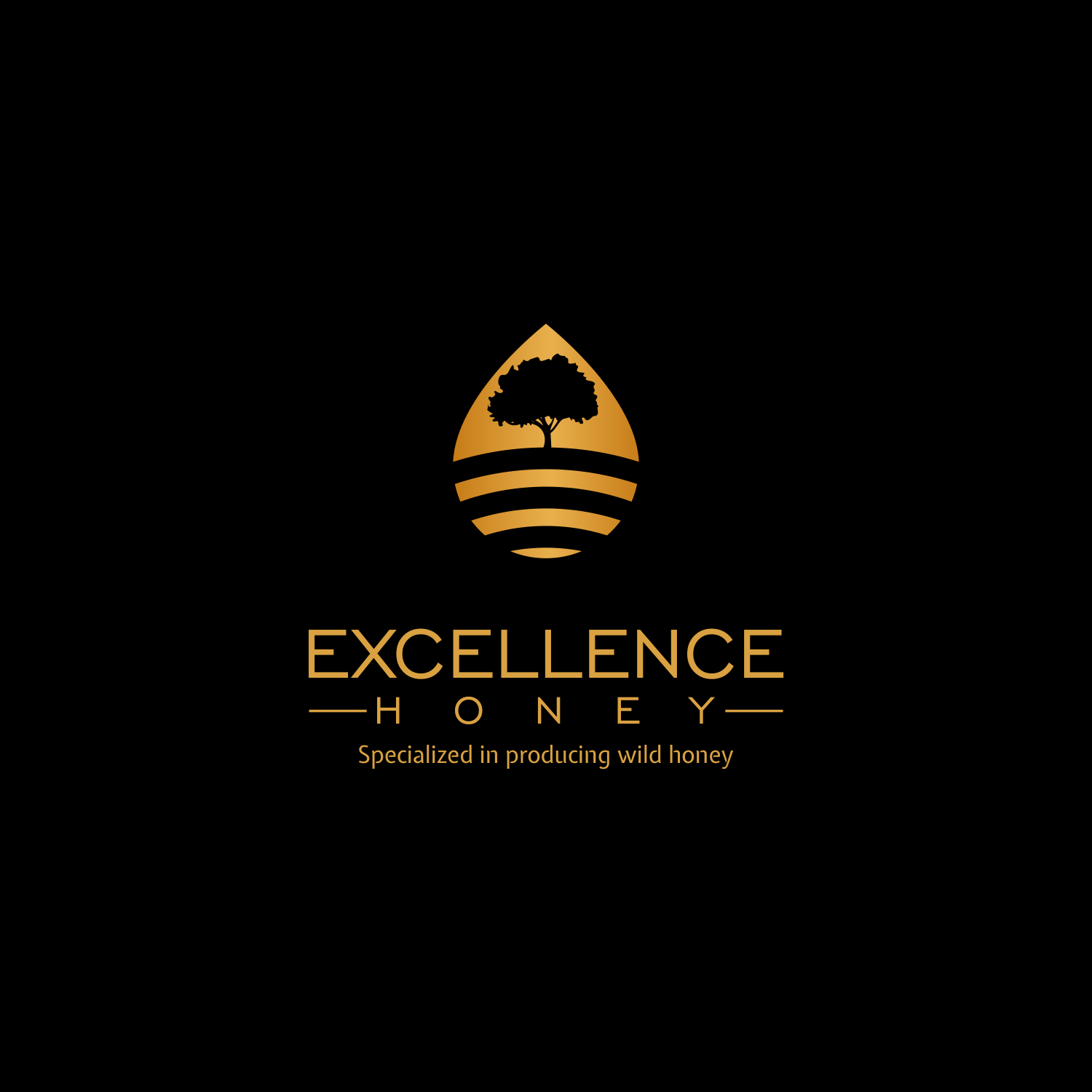 Logo Design by vIctor for Excellence Honey | Design #17721569
