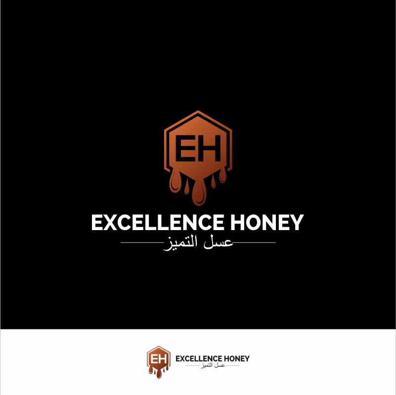 Logo Design by NATURAL SRI for Excellence Honey | Design #17705704