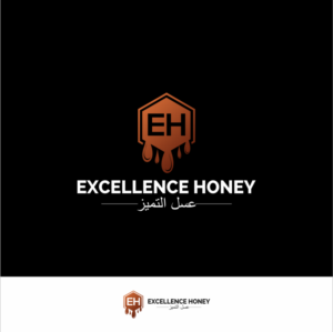 Excellence Honey , Specialized in producing wild honey | Logo Design by NATURAL SRI