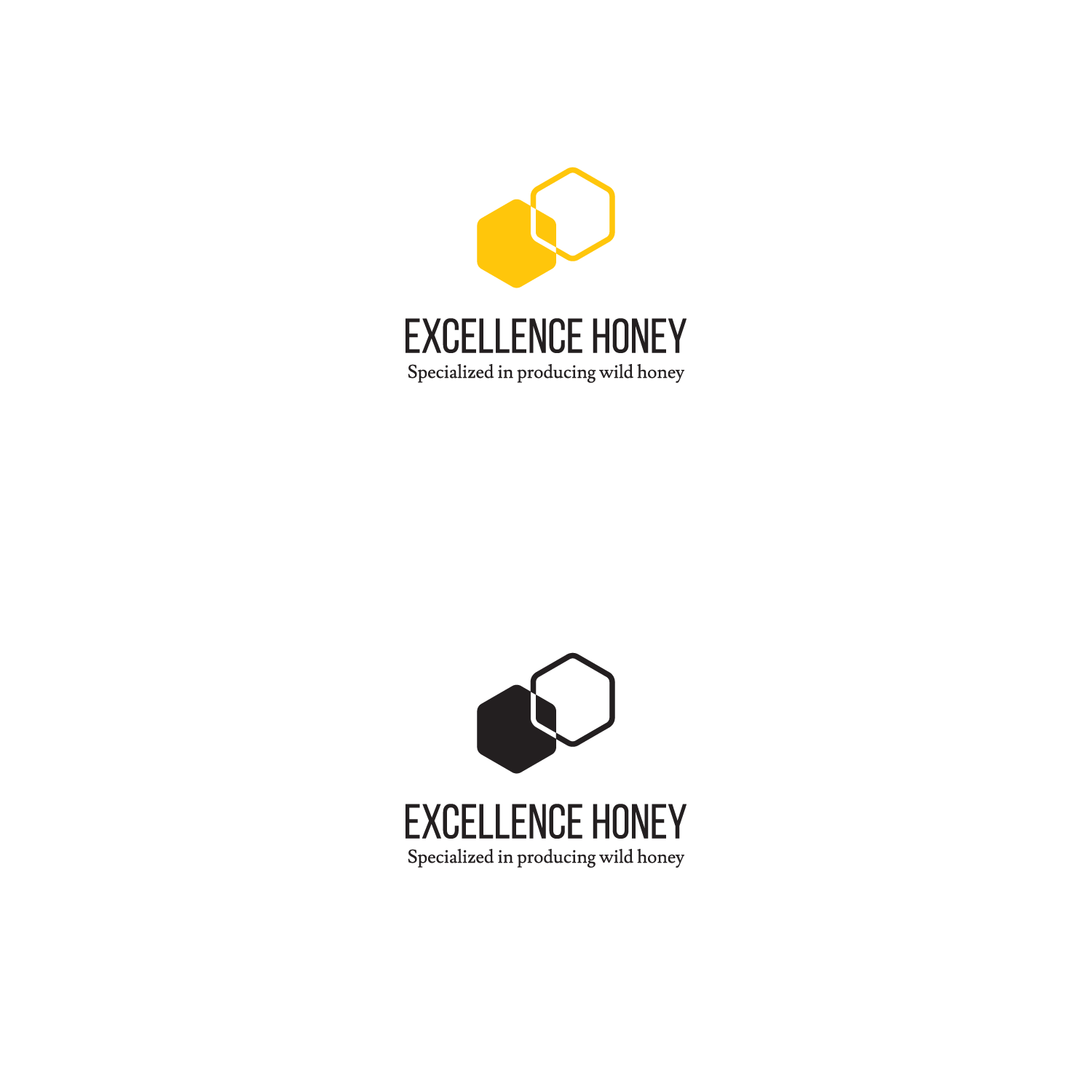 Logo Design by nikolina pluto for Excellence Honey | Design #17711960