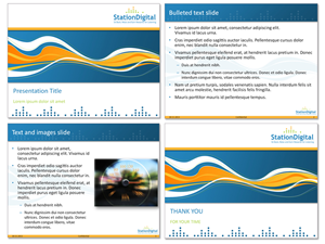 StationDigital PowerPoint Design | Design de PowerPoint par Carla T.