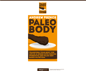 Paleo Diet Book Cover Design  | Design de Couverture de Livre par MergeStudio
