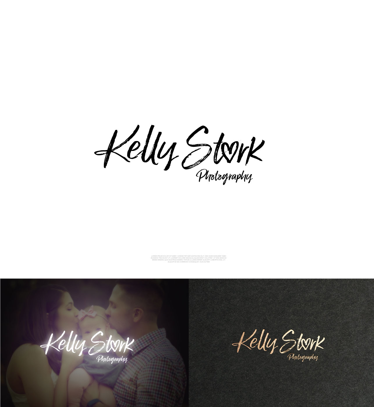 Logo Design by Shigh5 for Kelly Stork Photography | Design #17709723