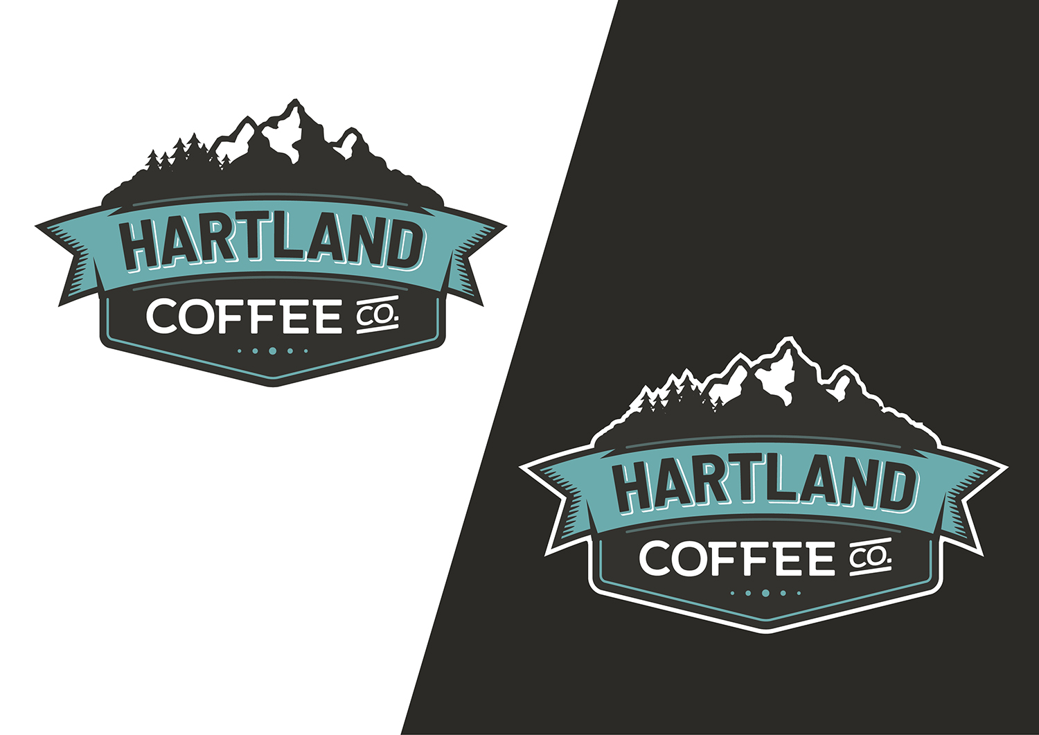 Logo Design by Channel Studio for Hartland Coffee Co. | Design #20334737