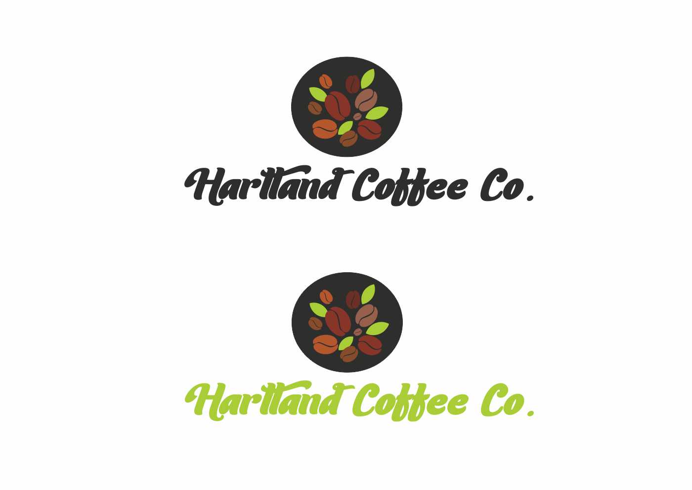 Logo Design by Marinescu Rozalia for Hartland Coffee Co. | Design #20326065