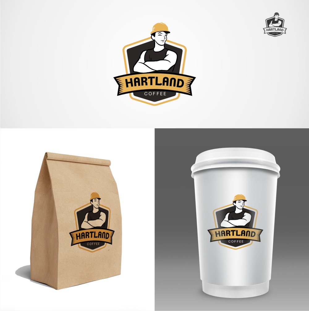 Logo Design by Hardwork for Hartland Coffee Co. | Design #20398116