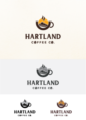 Logo Design by Wild Geek for Hartland Coffee Co. | Design: #20335969