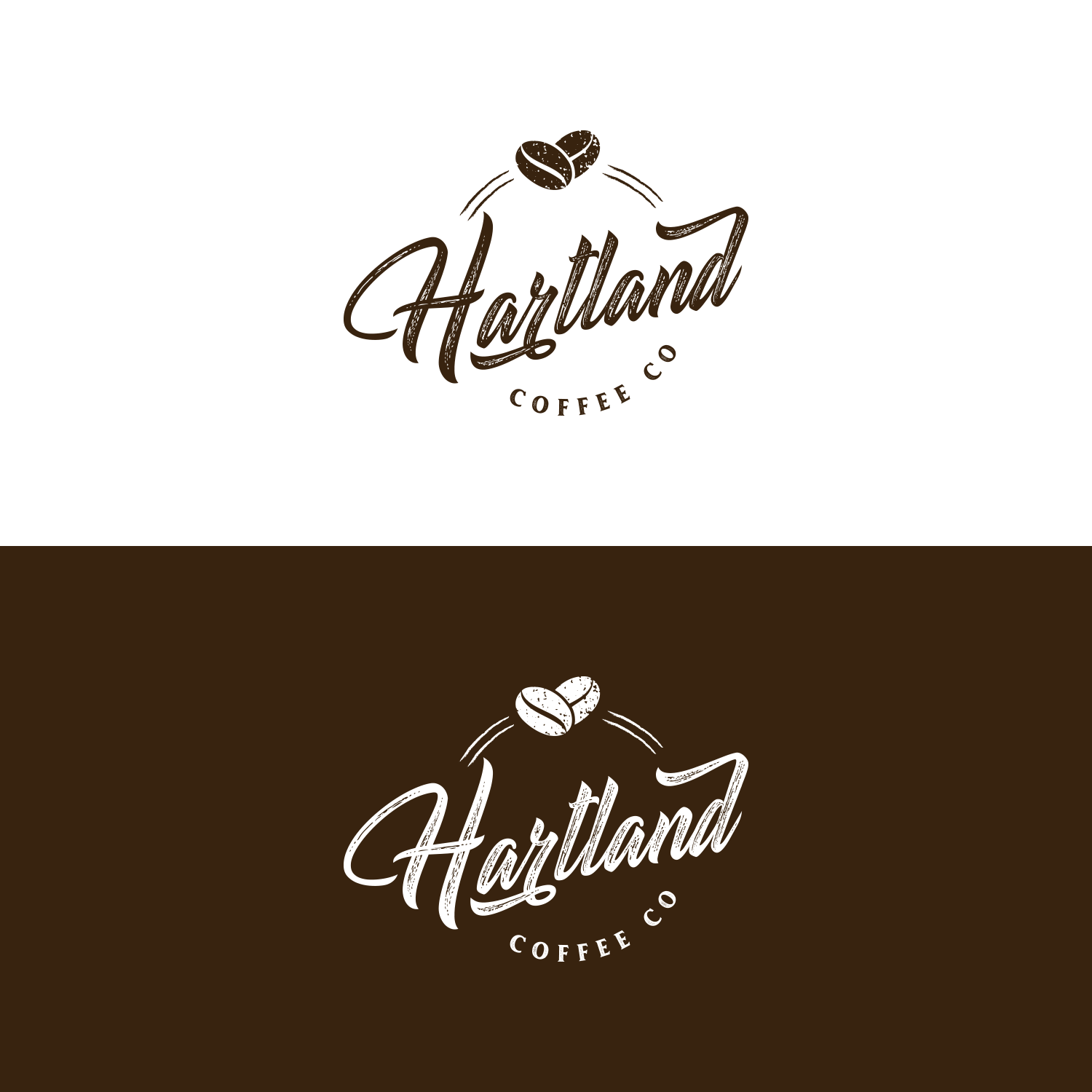 Logo Design by Paperfox Designs for Hartland Coffee Co. | Design: #20328442