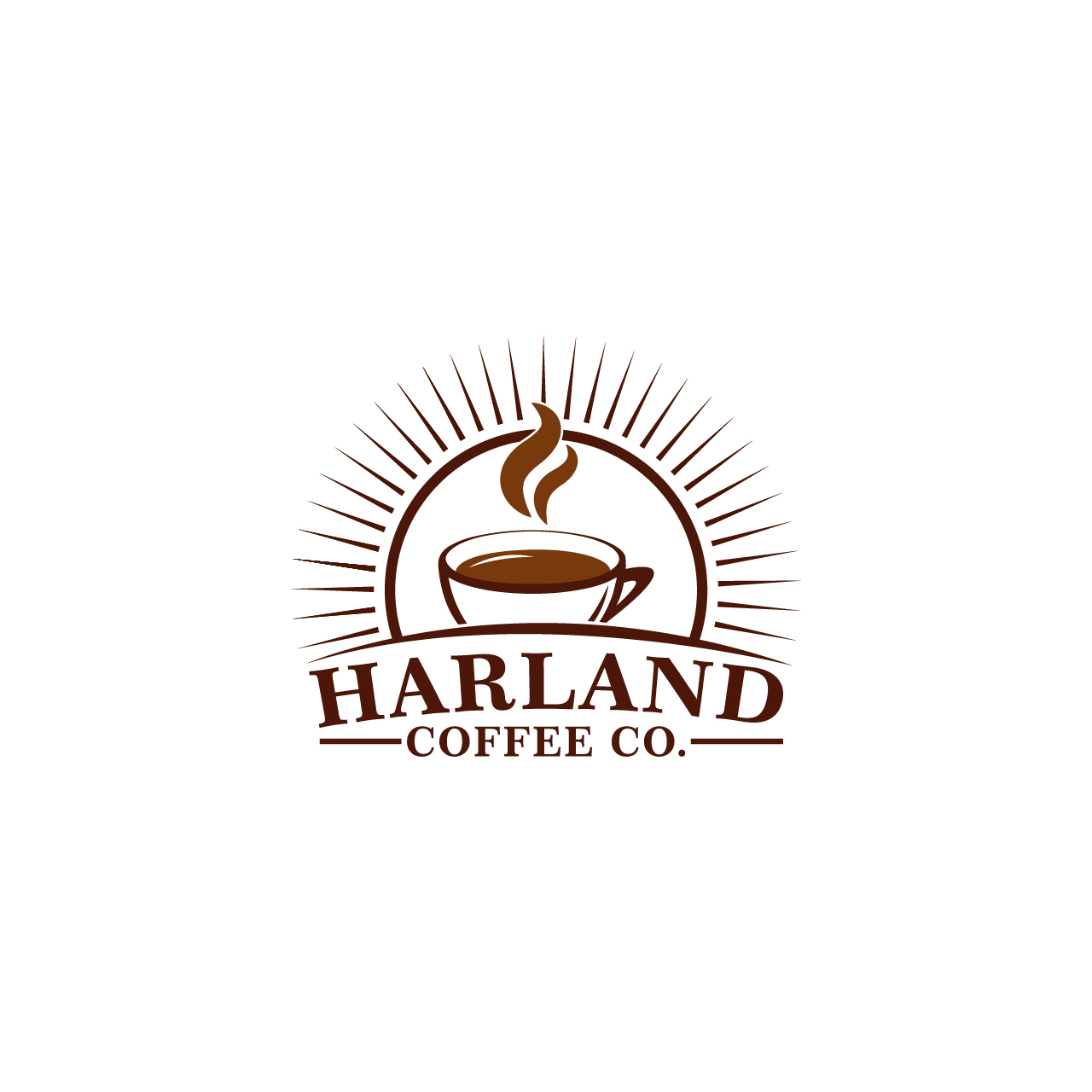 Logo Design by VinVick Design for Hartland Coffee Co. | Design #20408487