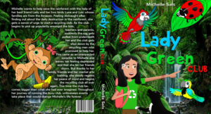 Lady Green Club Book cover (children's book) | Book Cover Design by Wenfeii