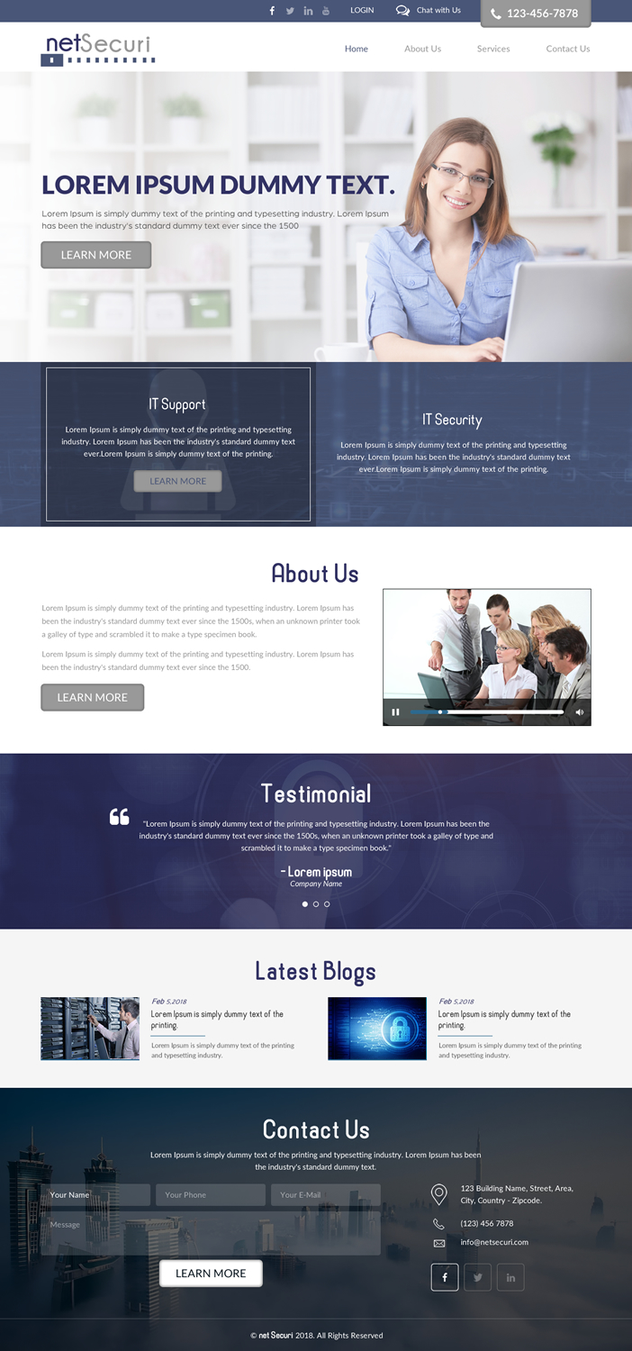 Diseño Web por rightway para este proyecto | Diseño #17717751