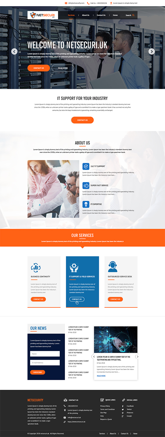 Web Design by PiXthemes for this project | Design #17803622