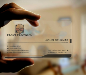 Business Card Design by Tripti Ranjan Gain for Bald Barbers | Design: #17702146